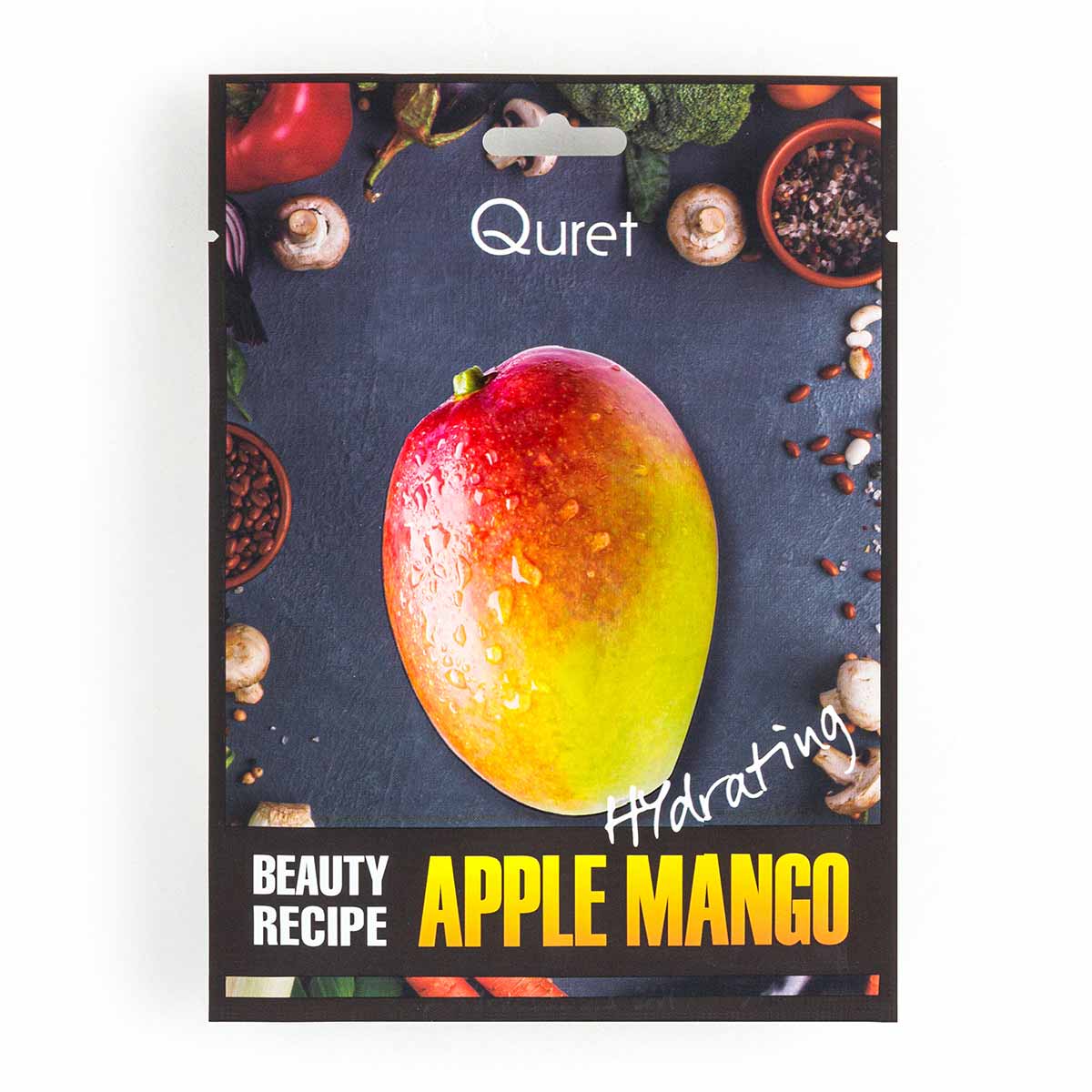 Quret Beauty Recipe Mask - Apple Mango[Hydrating]