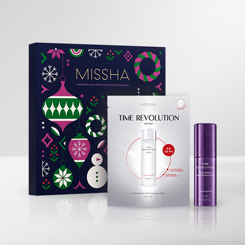 MISSHA TIME REVOLUTION NIGHT REPAIR FIRMING CARE SET (HOLIDAY EDITION)