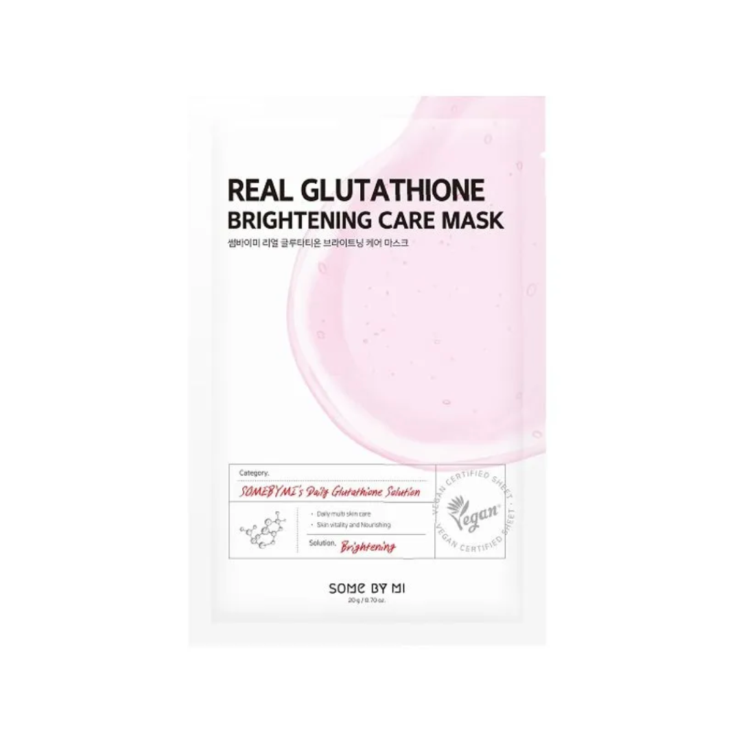 Mascarillas SOME BY MI  REAL GLUTATHIONE BRIGHTENING CARE MASK