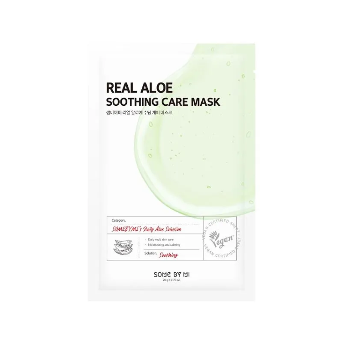 Mascarillas SOME BY MI  REAL ALOE SOOTHING CARE MASK