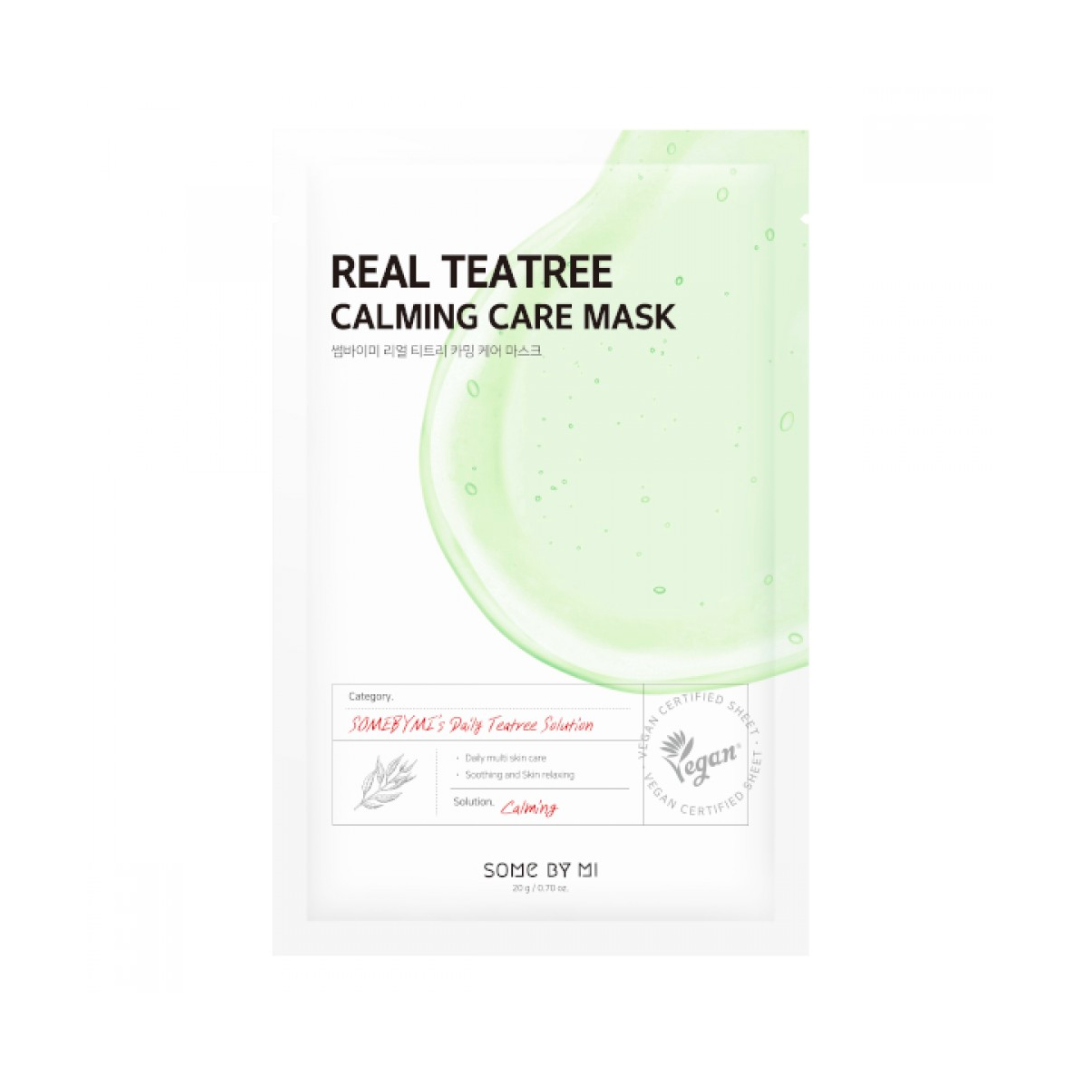 Mascarillas SOME BY MI  REAL TEATREE CALMING CARE MASK