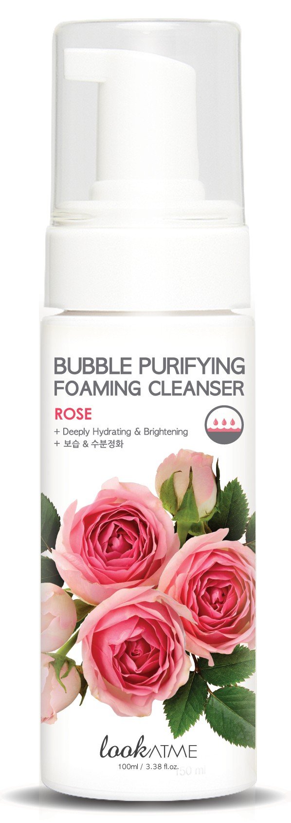 BUBBLE PURIFYING FOAMING CLEANSER ROSE