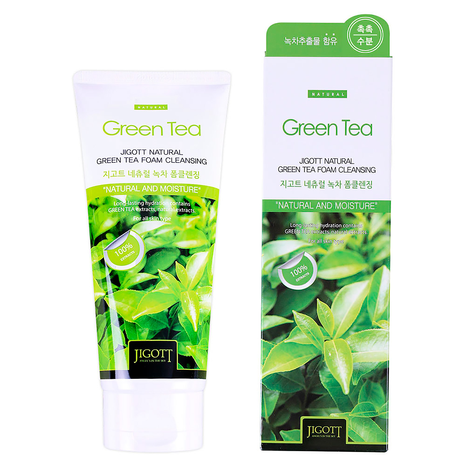 NATURAL GREEN TEA FOAM CLEANSING