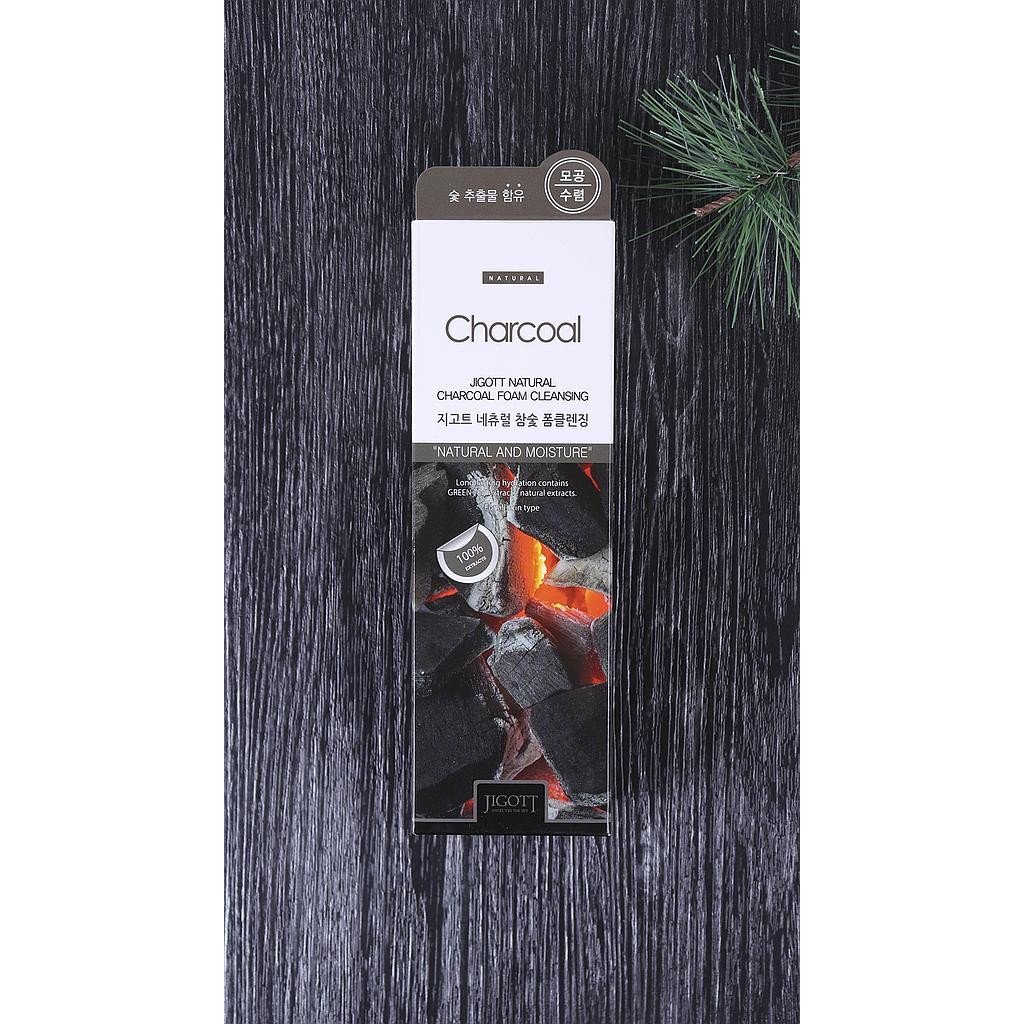 NATURAL CHARCOAL FOAM CLEANSING