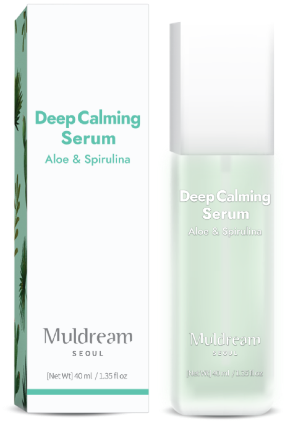 Deep Calming Serum– Aloe, Spirulina