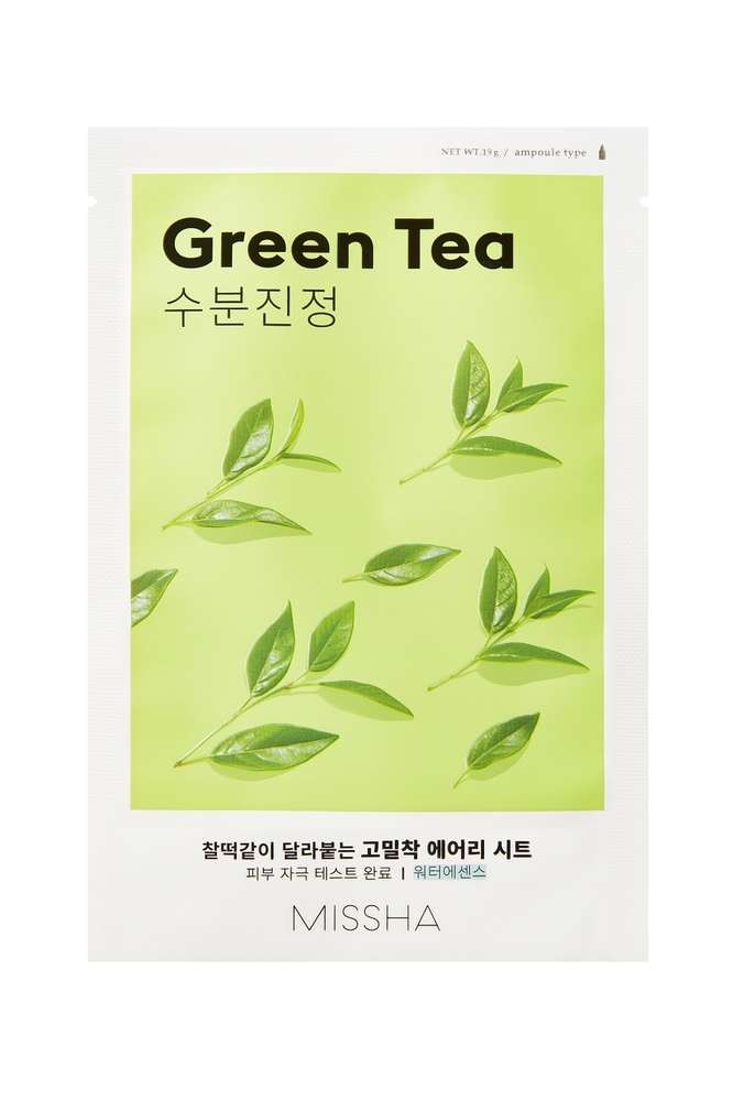 [8809581454729] AIRY FIT SHEET MASK GREEN TEA