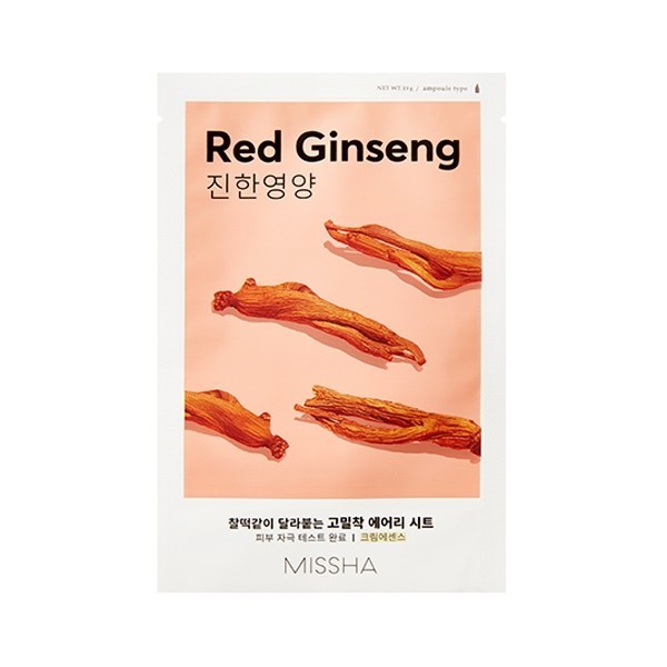 [8809581454774] AIRY FIT SHEET MASK RED GINSENG