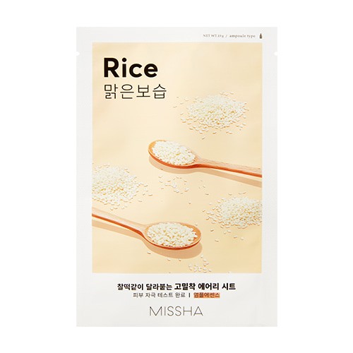 [8809581454804] AIRY FIT SHEET MASK RICE