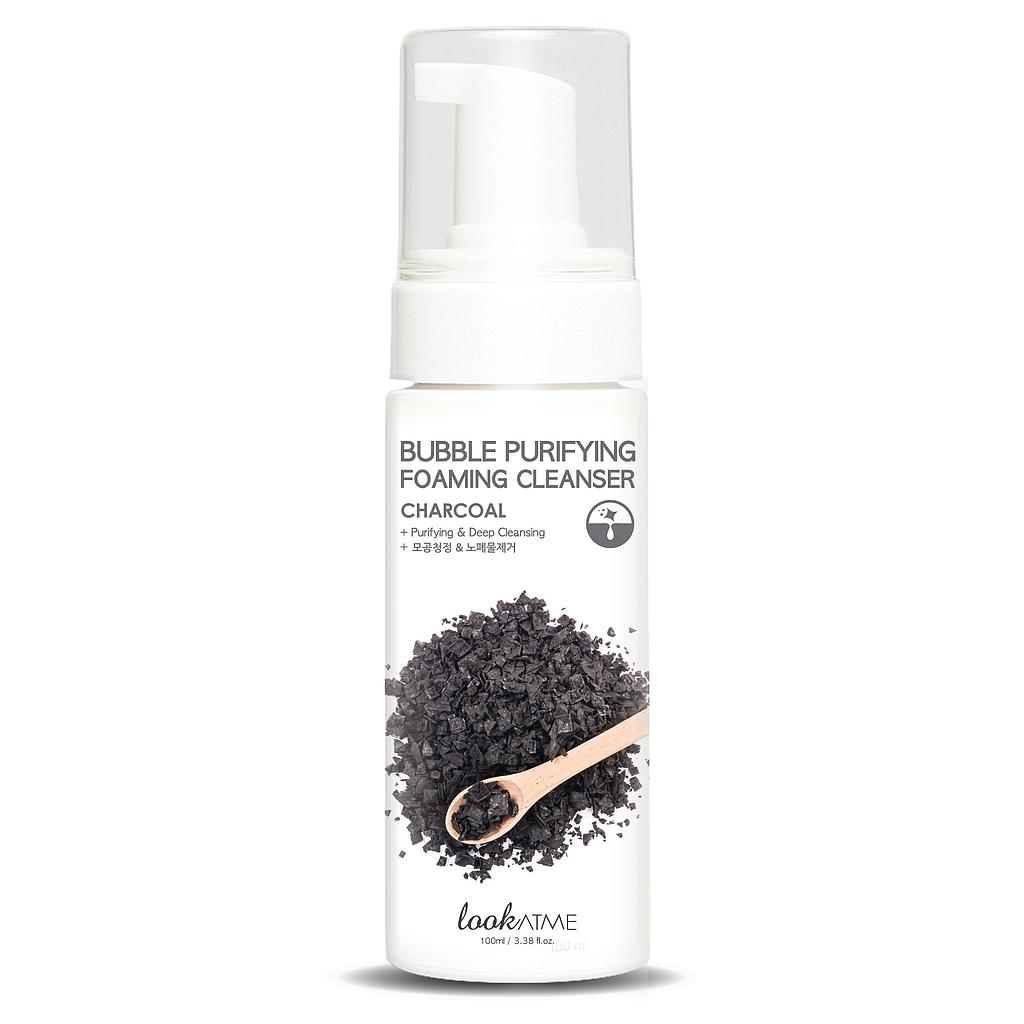 [8809417490617] BUBBLE PURIFYING FOAMING CLEANSER CHARCOAL