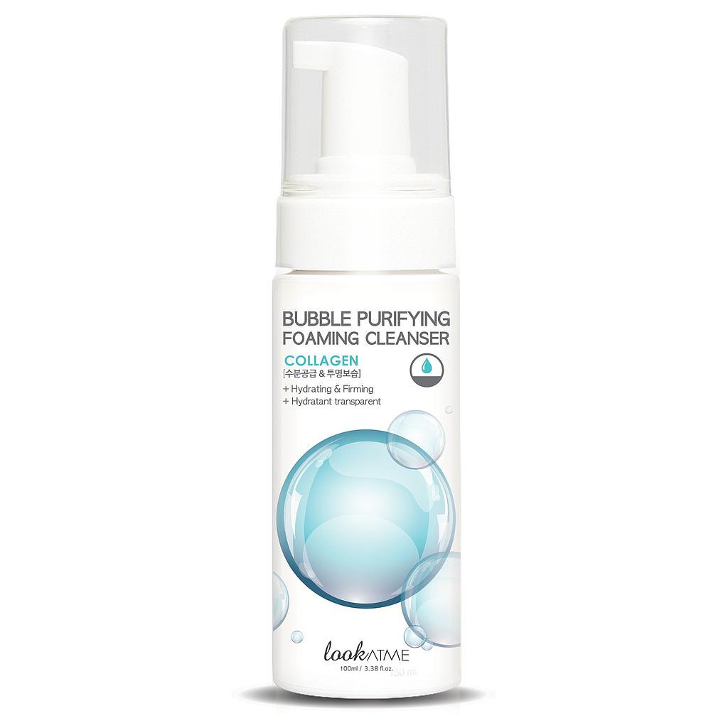 [8809417490594] BUBBLE PURIFYING FOAMING CLEANSER COLLAGEN