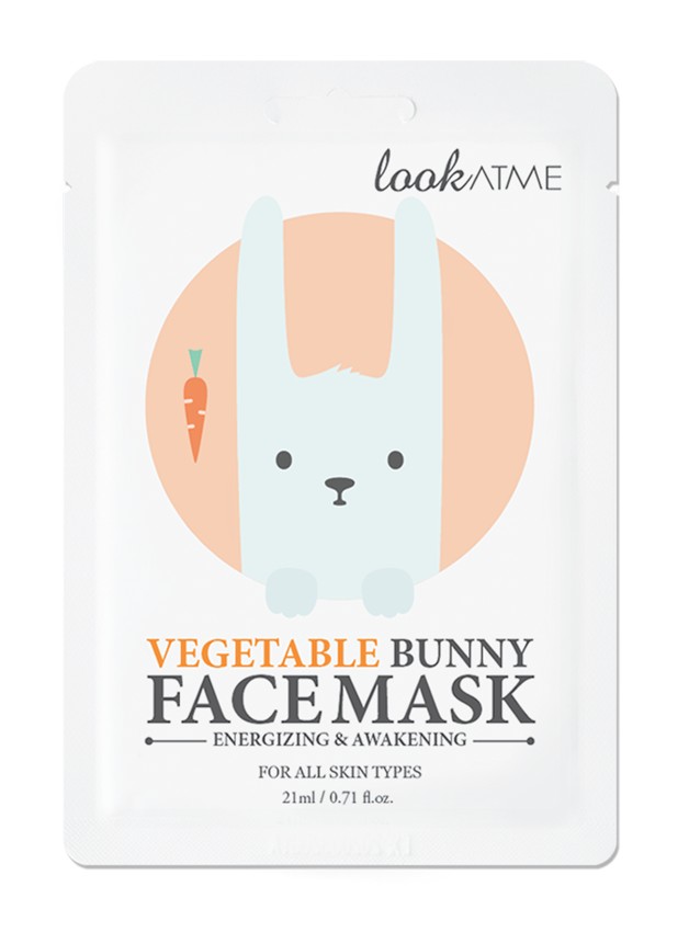 [8809417490013] VEGETABLE BUNNY FACE MASK
