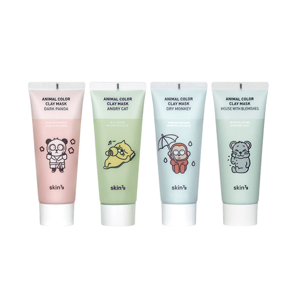 [8809393404417] SKIN79 ANIMAL COLOR CLAY MASK (Angry Cat)