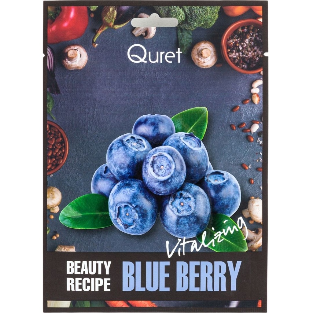 [8809632520809] Beauty Recipe Mask - Blue Berry[Vitalizing]