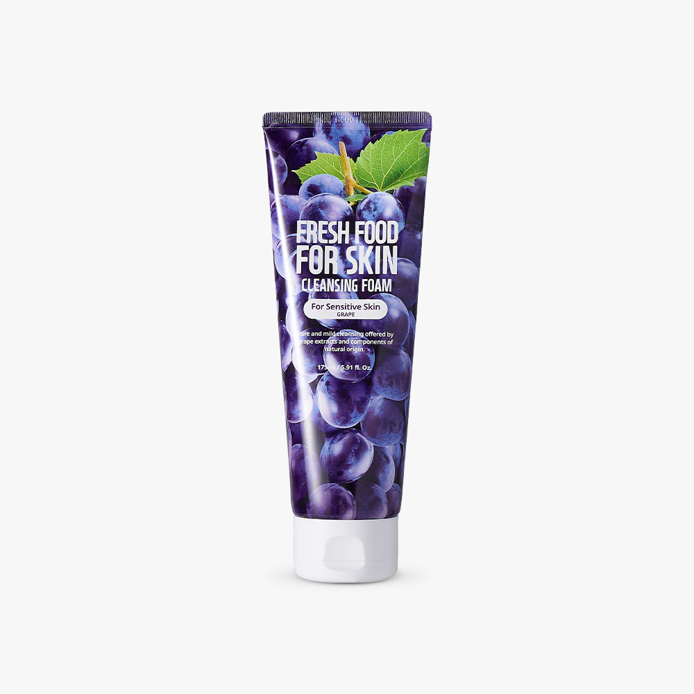 [8809573480699] Freshfood For Skin Cleansing Foam Grape