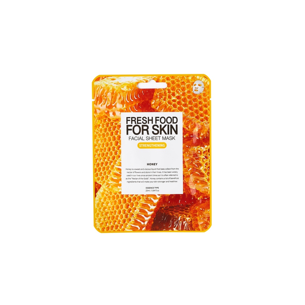 [8809573480781] Freshfood For Skin Facial Sheet Mask (Honey)