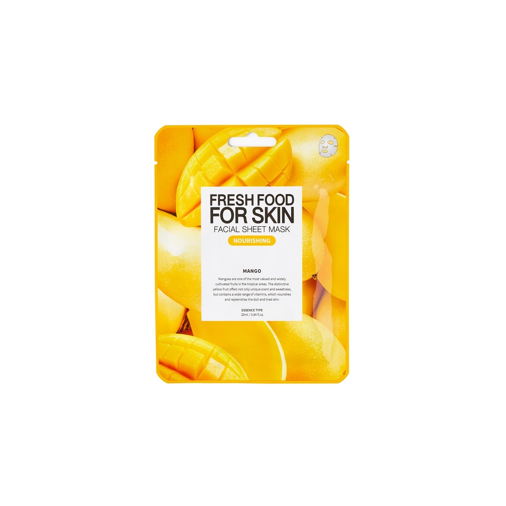[8809573480804] Freshfood For Skin Facial Sheet Mask (Mango)