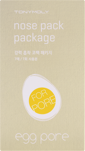 [8806358594473] EGG PORE NOSE PACK PACKAGE (7PCS)