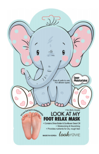 [8809417490785] LOOK AT MY FOOT RELAX MASK (ELEPHANT)