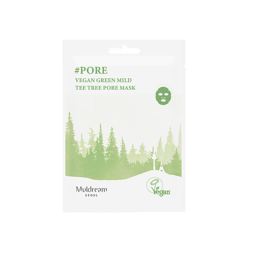 [8809443284150] Vegan Green Mild tee tree pore mask