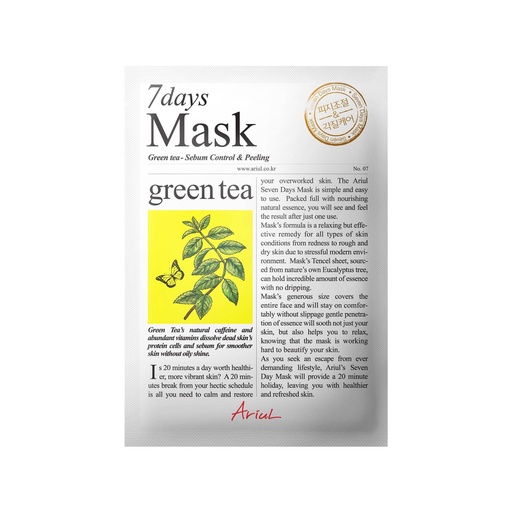 [8809301761403] 7 DAYS MASK GREEN TEA