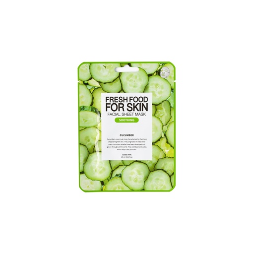 [8809573480736] Fresh Food For Skin Facial Sheet Mask (Cucumber)