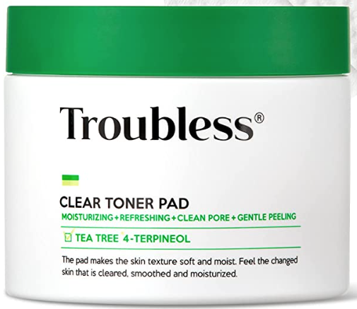 [8809573486301] TROUBLESS CLEAR TONER PAD